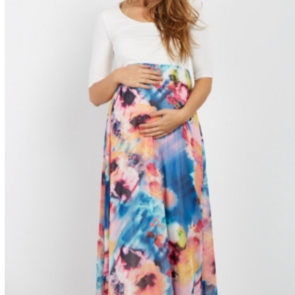 Beautiful Maxi Maternity Dress